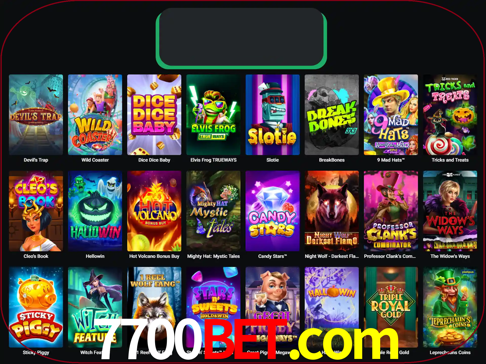 Procure por seus amados jogos de slot.